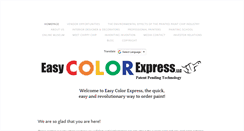 Desktop Screenshot of easycolorexpress.com